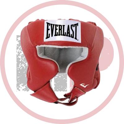 Шлем с защитой щек Everlast USA Boxing Cheek