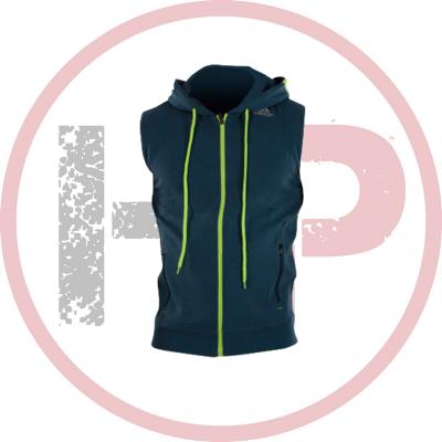 Худи Adidas без рукавов Train Hoodie Sleeveless