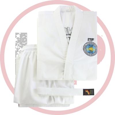 Униформа для тхэквондо ITF White Belt тм Sasung